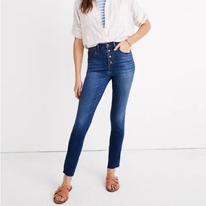 Madewell 10” High-rise cropped jean